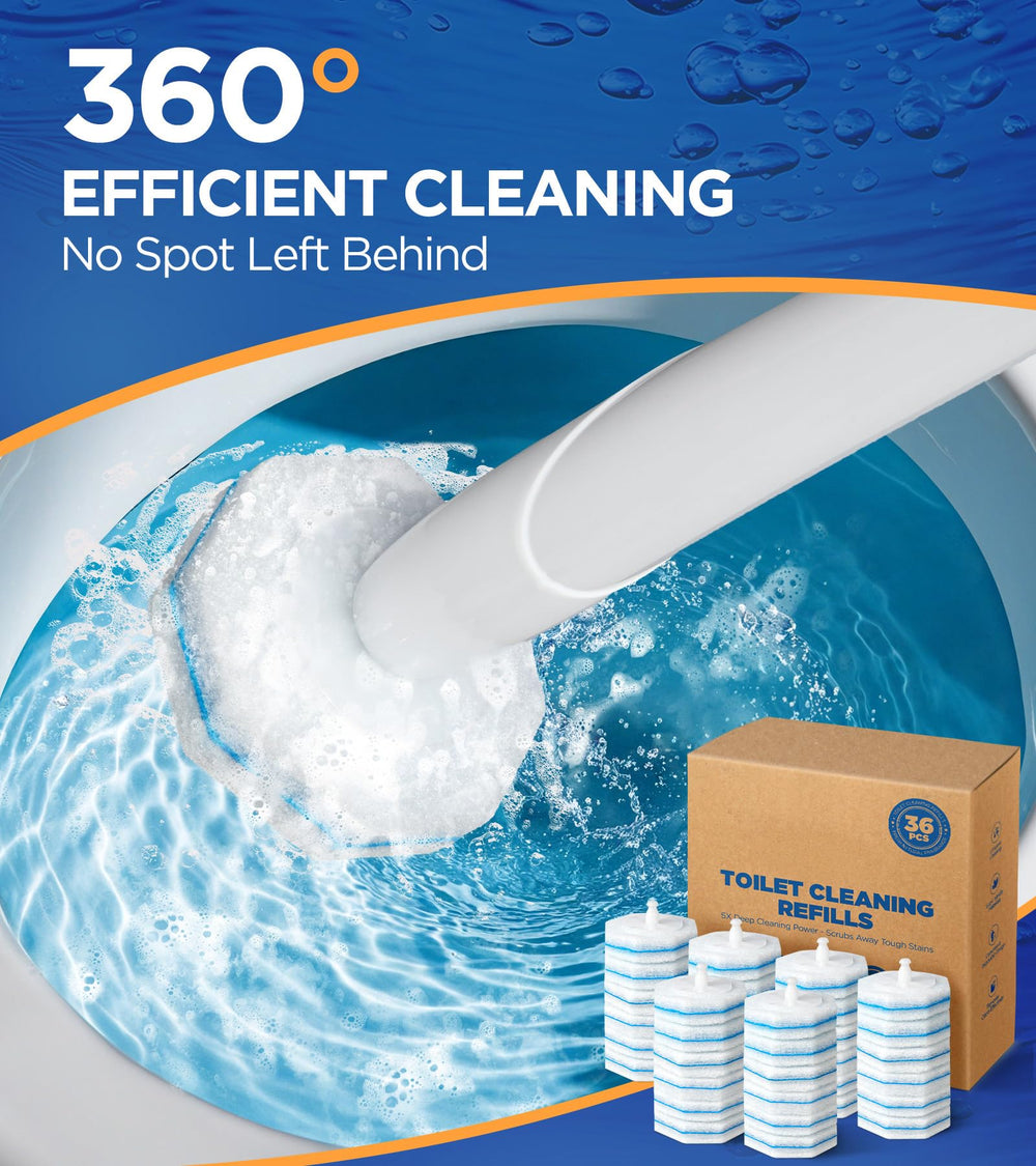 Caspeak recambios en baño moderno mostrando limpieza y fragancia fresca