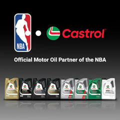 Primer plano del fluido Castrol EDGE 5W-30 resaltando su textura estable