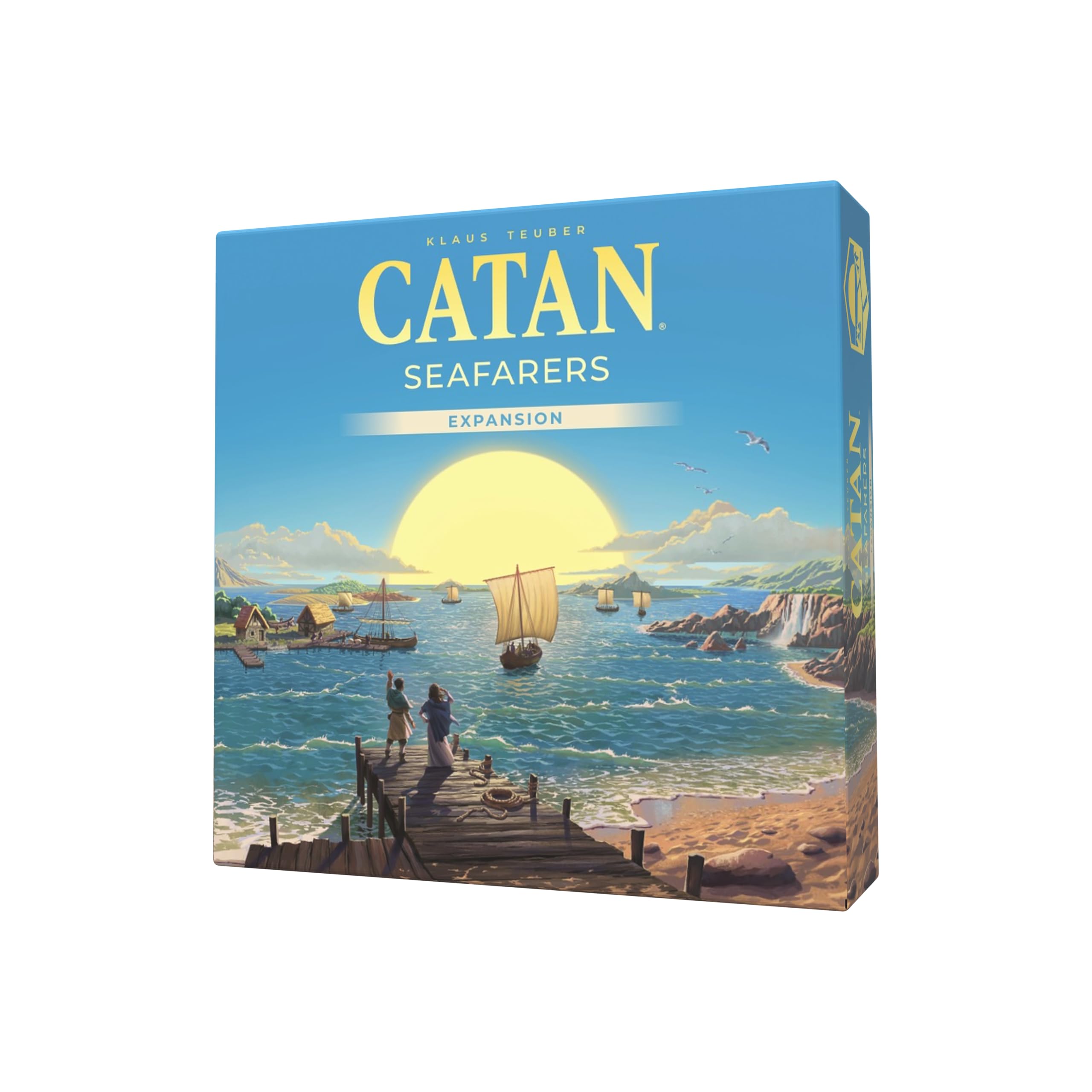 CATAN jugadores construyendo rutas marítimas mejora interacción social
