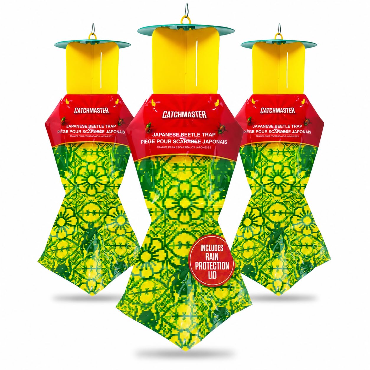 Catchmaster front packaging showing 3-pack and benefits