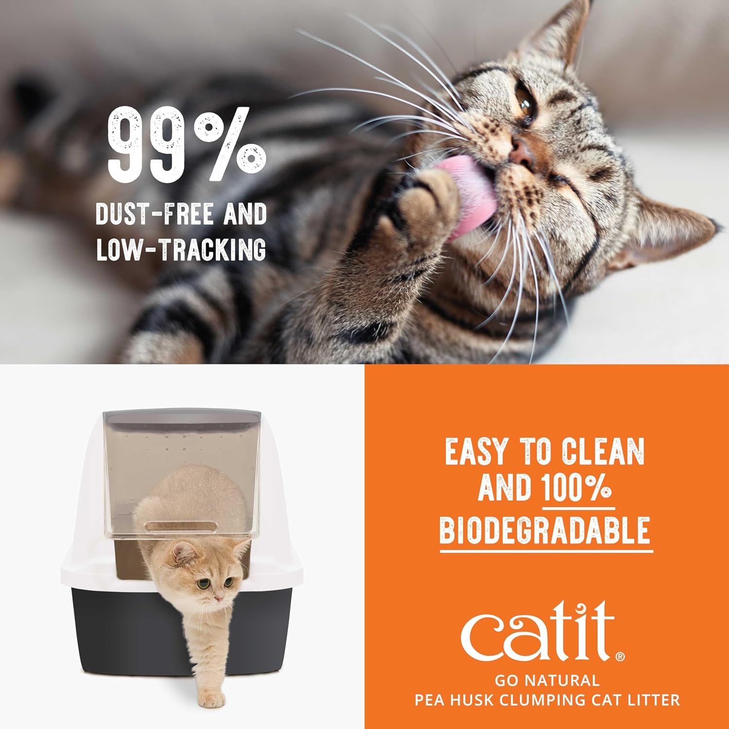 Catit comparación de tamaño de 12.3 lb junto a objetos domésticos