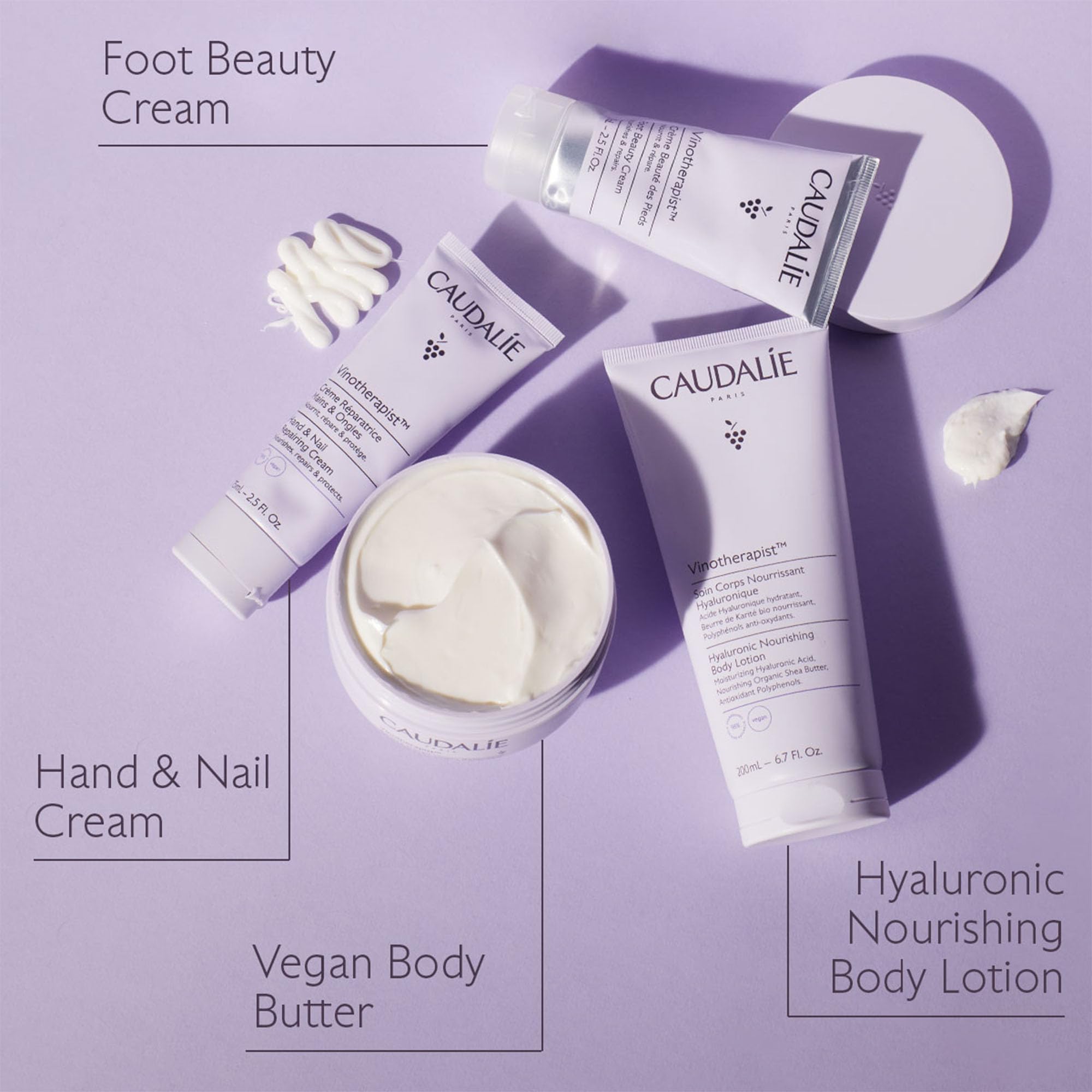 Caudalie uñas y cutículas tratadas mostrando fortalecimiento visible