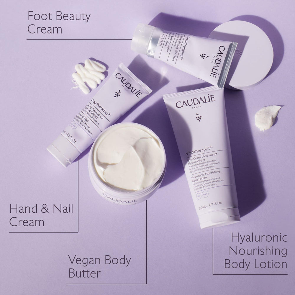 Caudalie uñas y cutículas tratadas mostrando fortalecimiento visible