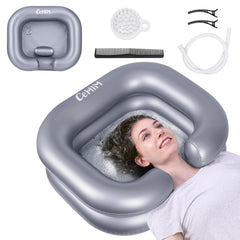 Cehim cuenco inflable frontal mostrando forma y abertura cómoda