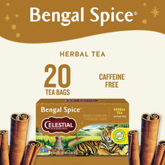 Celestial Seasonings detalle de una bolsita sin cuerda, higiene y menor desperdicio