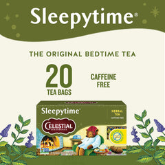 Celestial Seasonings bolsita Sleepytime sin cuerda, fácil de infusionar