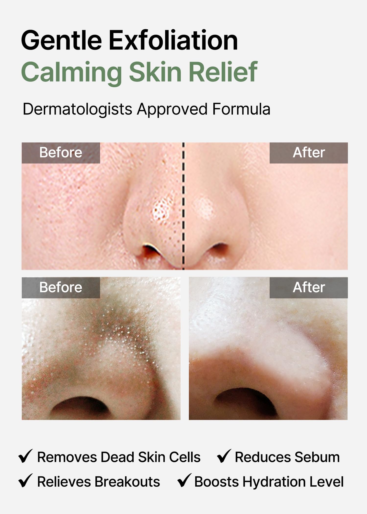 celimax detalle de la cara de gasa para exfoliación más intensa local