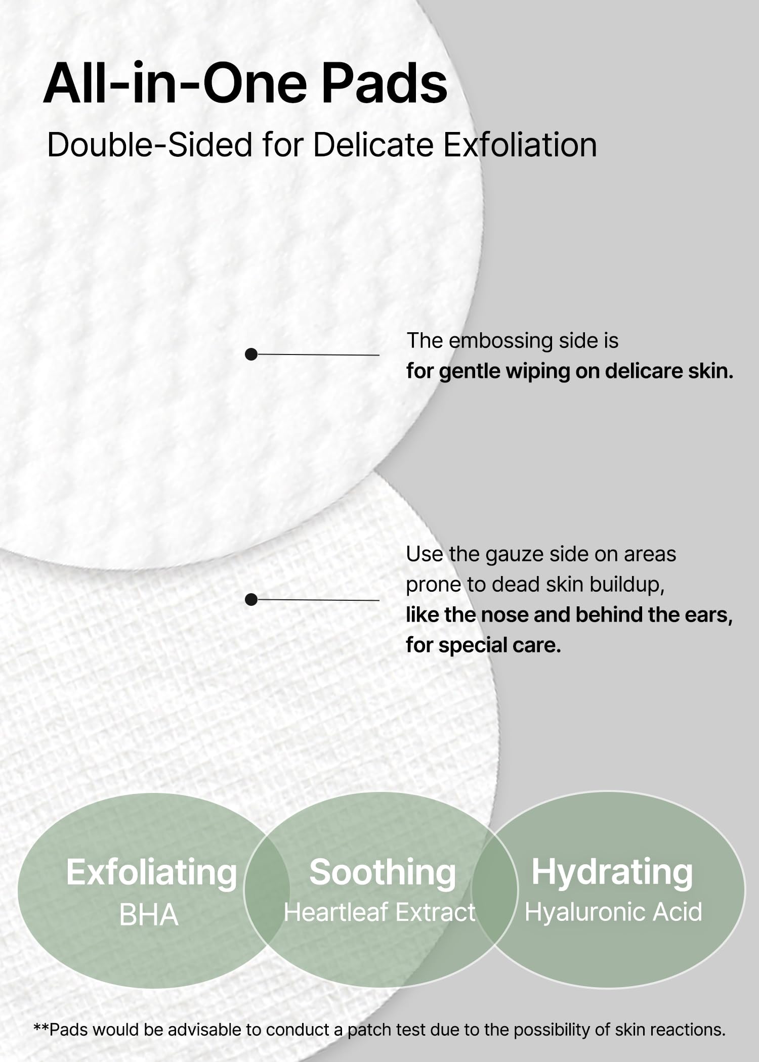 celimax pads en mano mostrando tamaño real y uso práctico