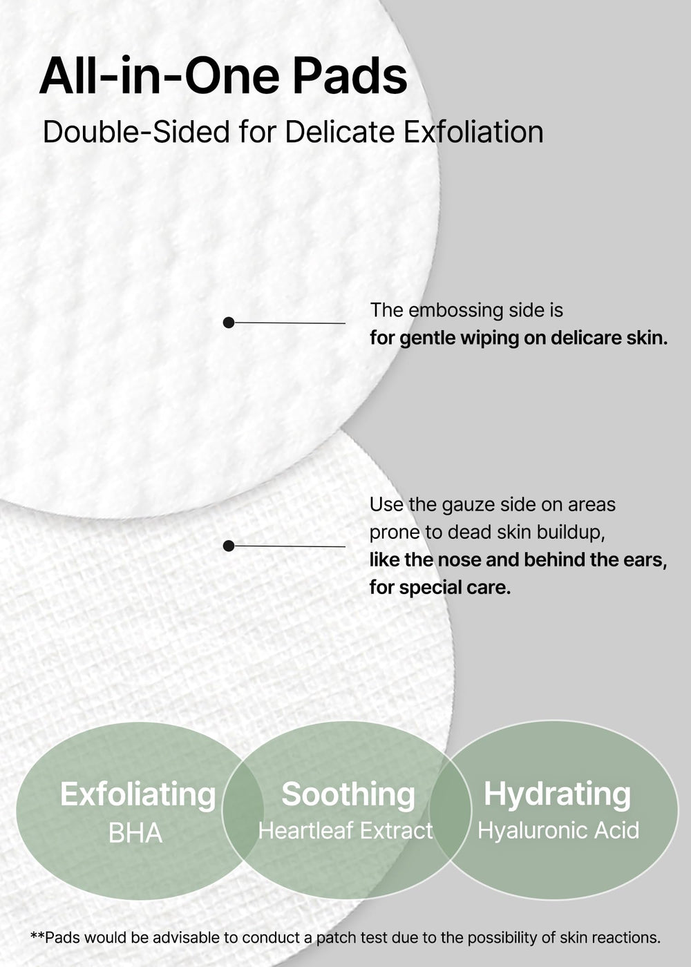 celimax pads en mano mostrando tamaño real y uso práctico
