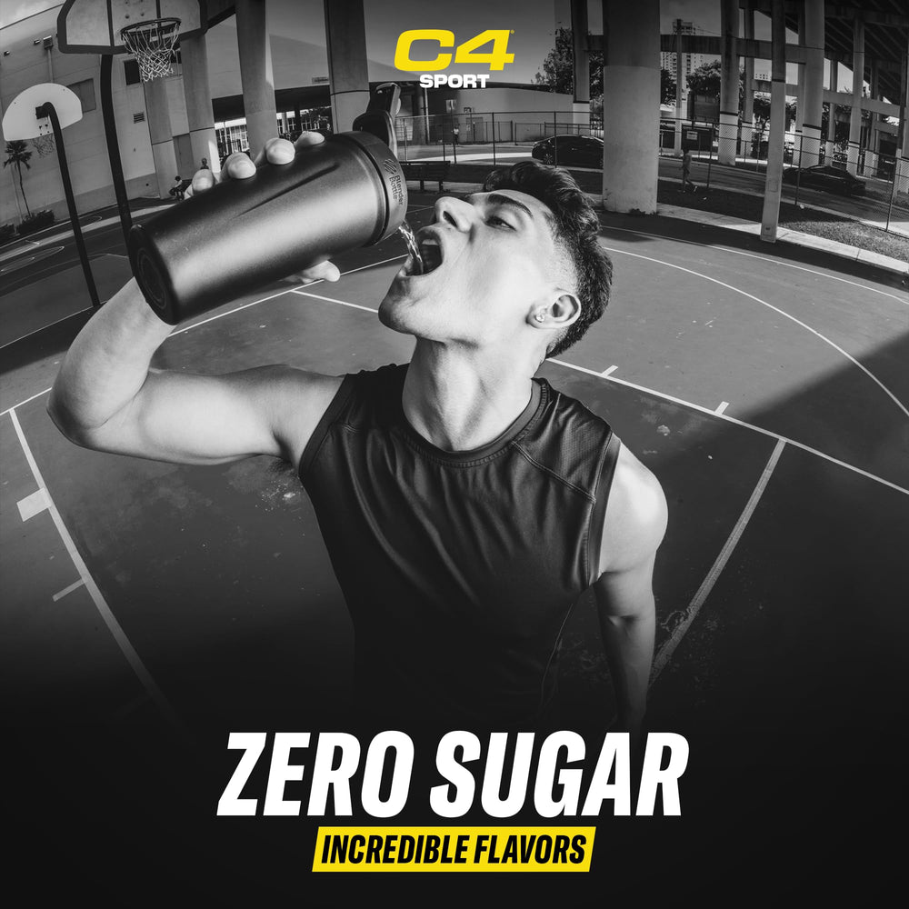 Detalle del sello NSF Certified for Sport en envase Cellucor C4 enfatizando confianza