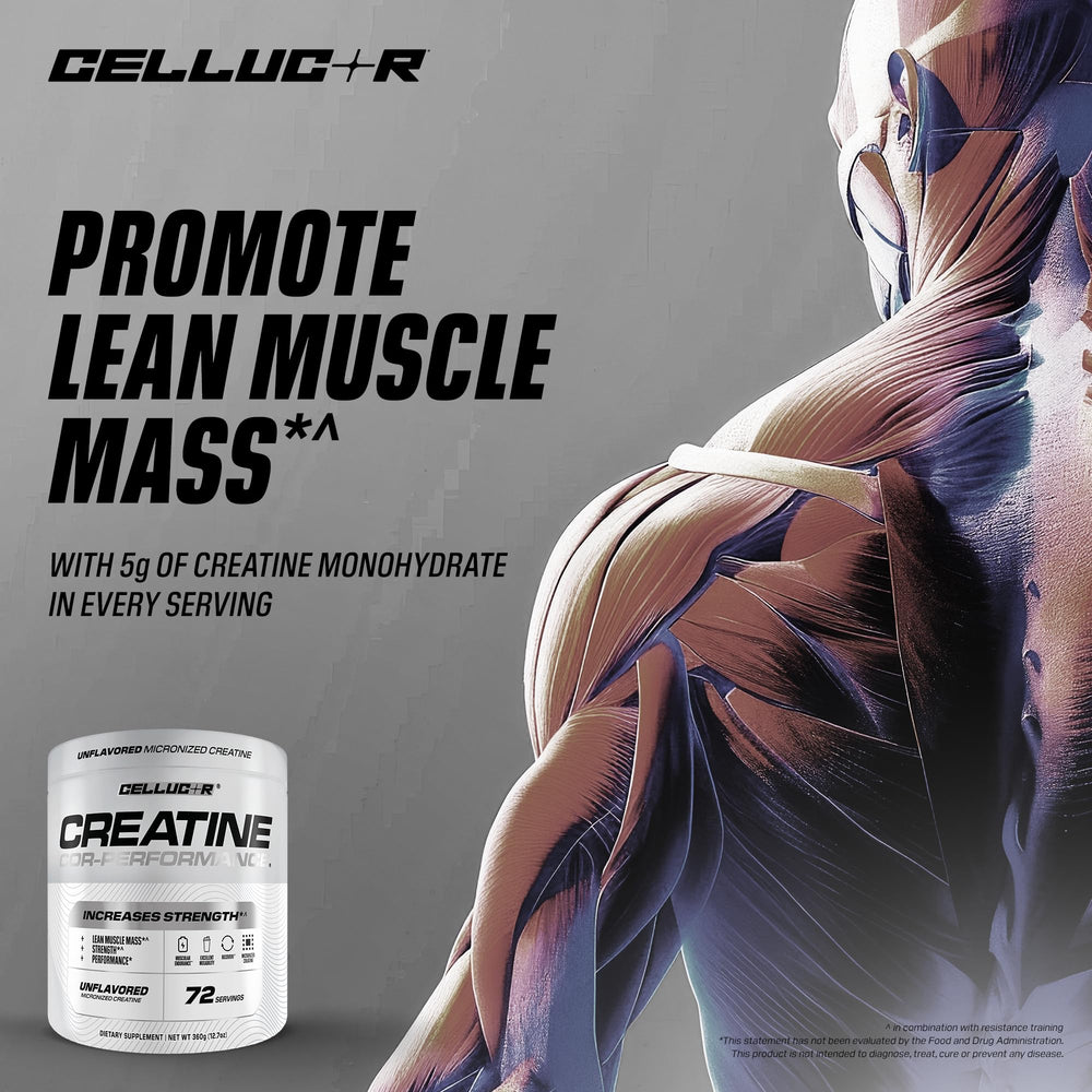 Atleta usando Cellucor en gimnasio para mayor fuerza y recuperación