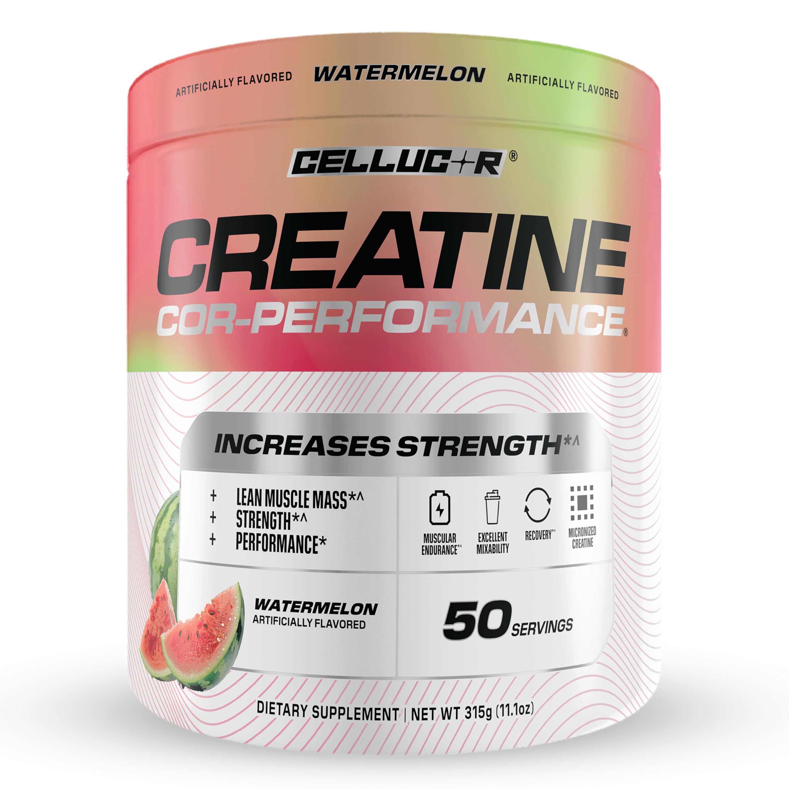 Cellucor envase frontal mostrando diseño y beneficio de 5g por servicio