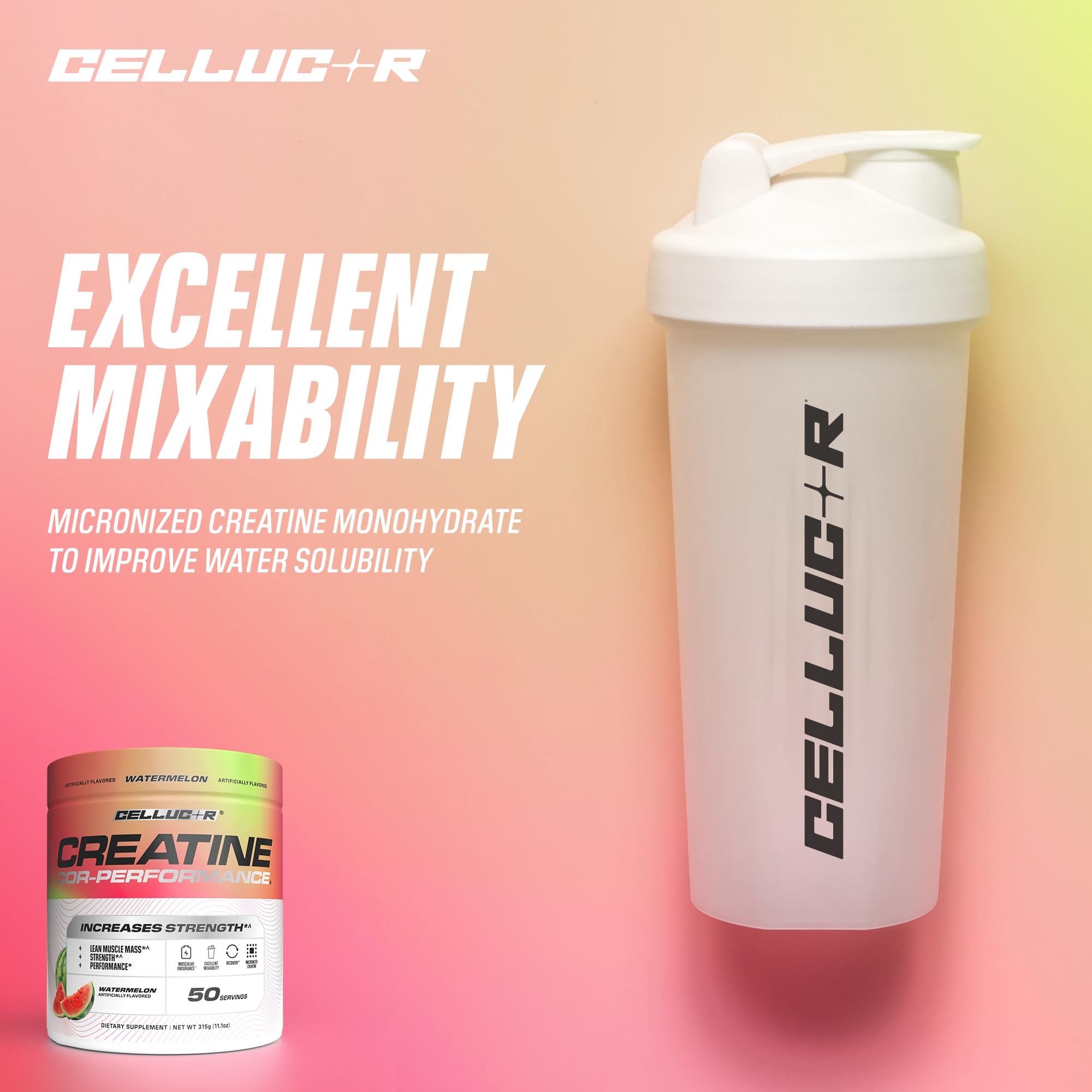 Cellucor vaso con hielo y sabor resaltando experiencia refrescante de consumo