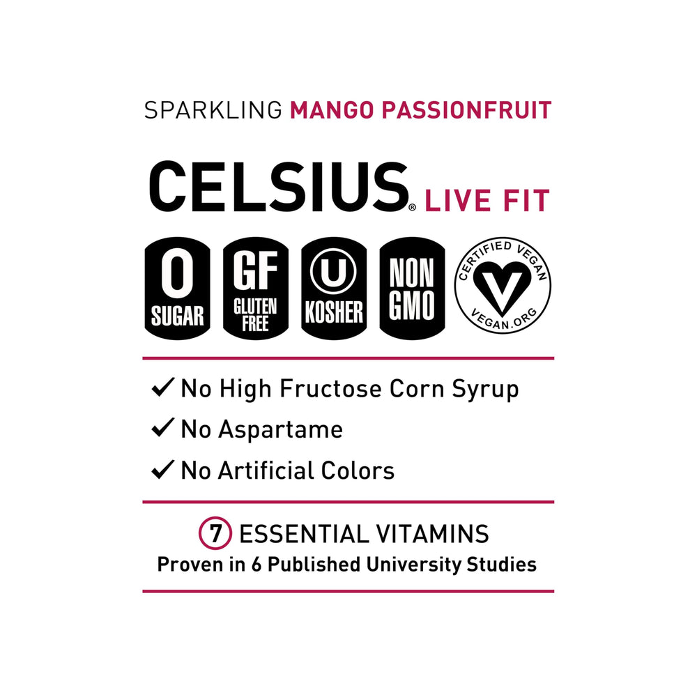 CELSIUS lata junto a regla para comparar tamaño slim y conveniencia