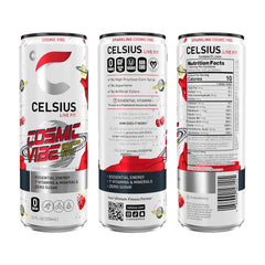 CELSIUS detalle del revestimiento de lata y textura para mejor agarre y estética