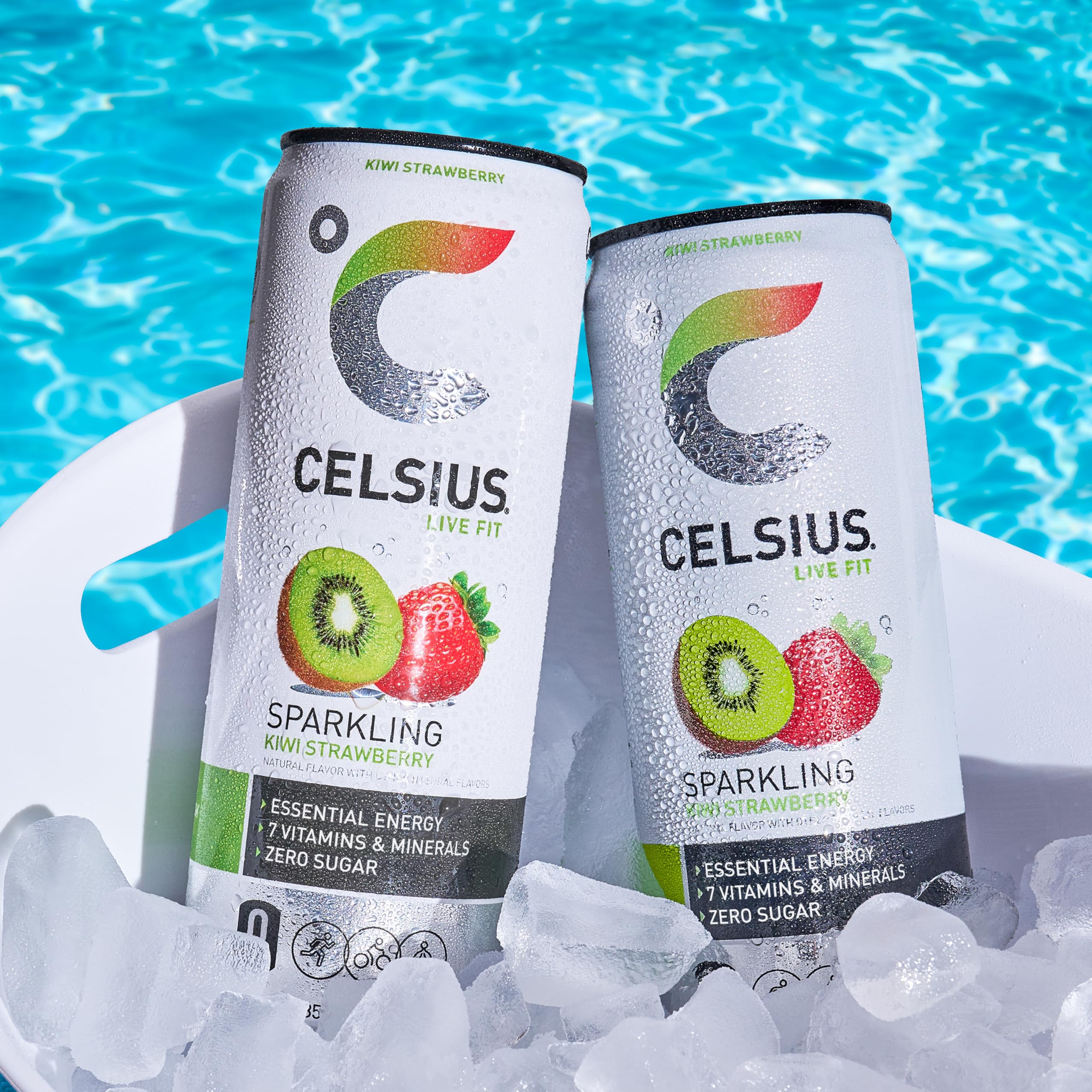 CELSIUS etiqueta de ingredientes y vitaminas para transparencia nutricional