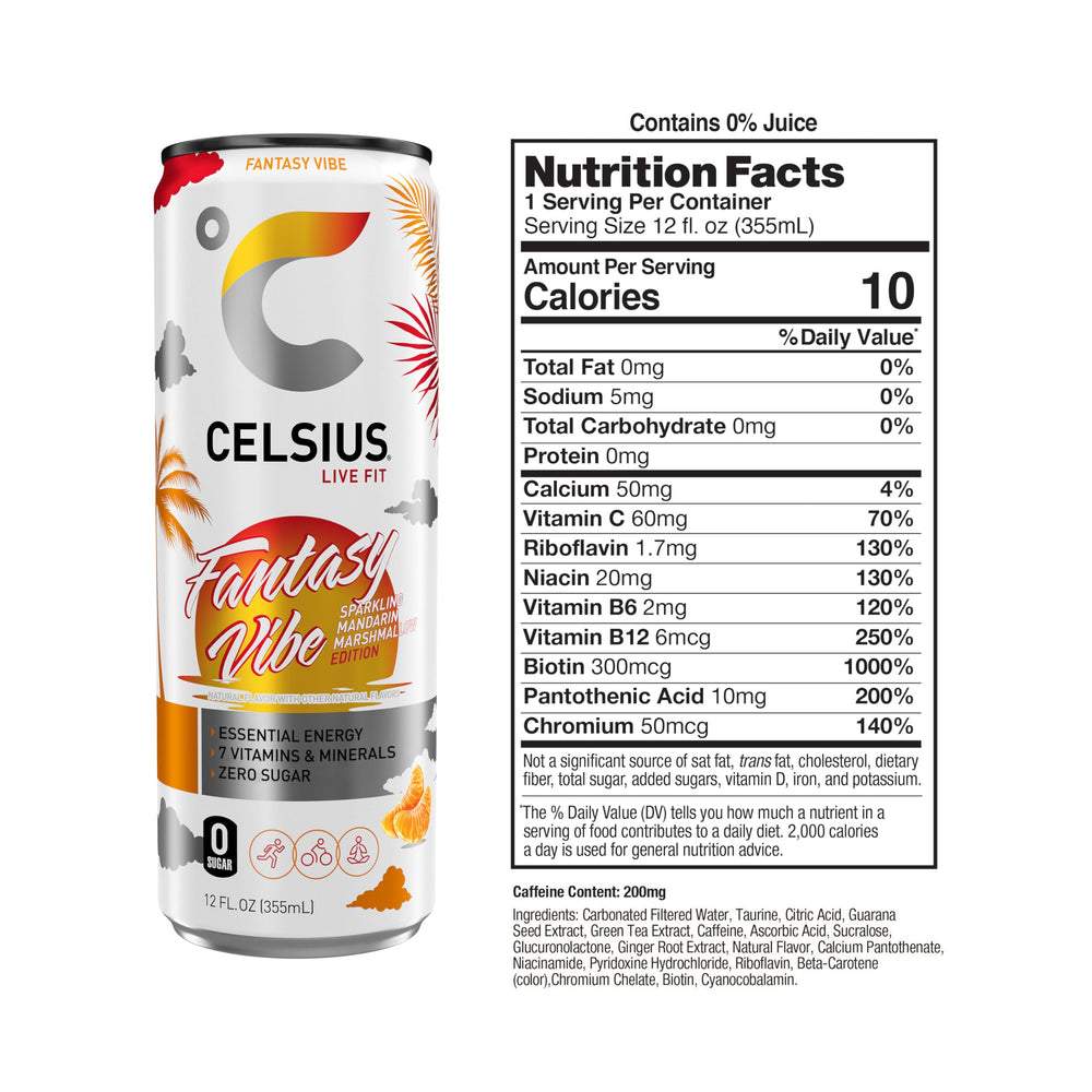 CELSIUS persona bebiendo antes de entrenar, aporta energía funcional