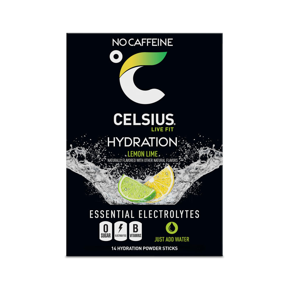 CELSIUS bebida en actividad al aire libre hidratación inmediata