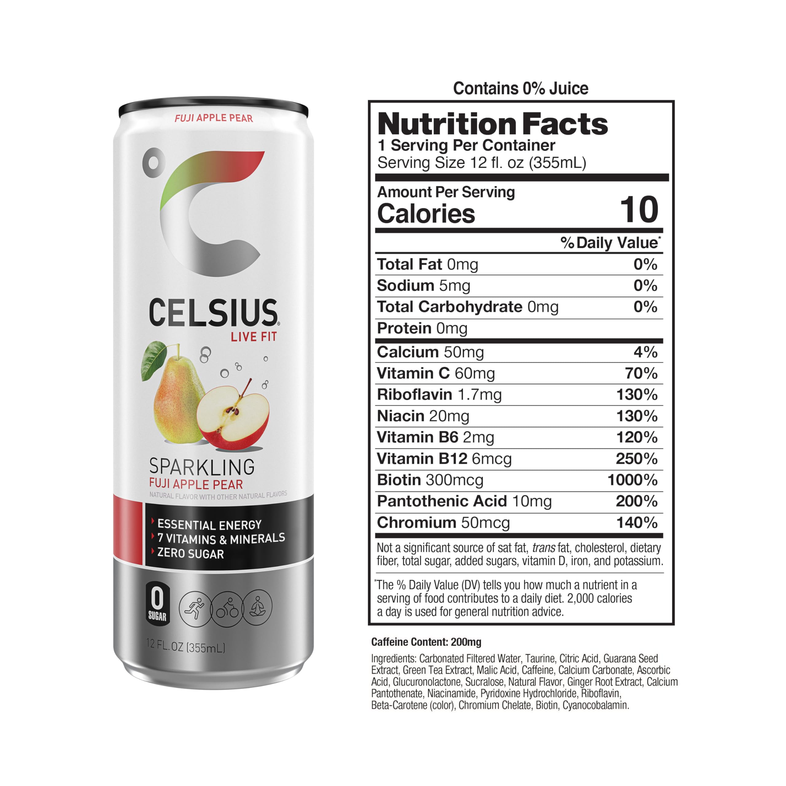 CELSIUS lata en mano para mostrar tamaño y portabilidad