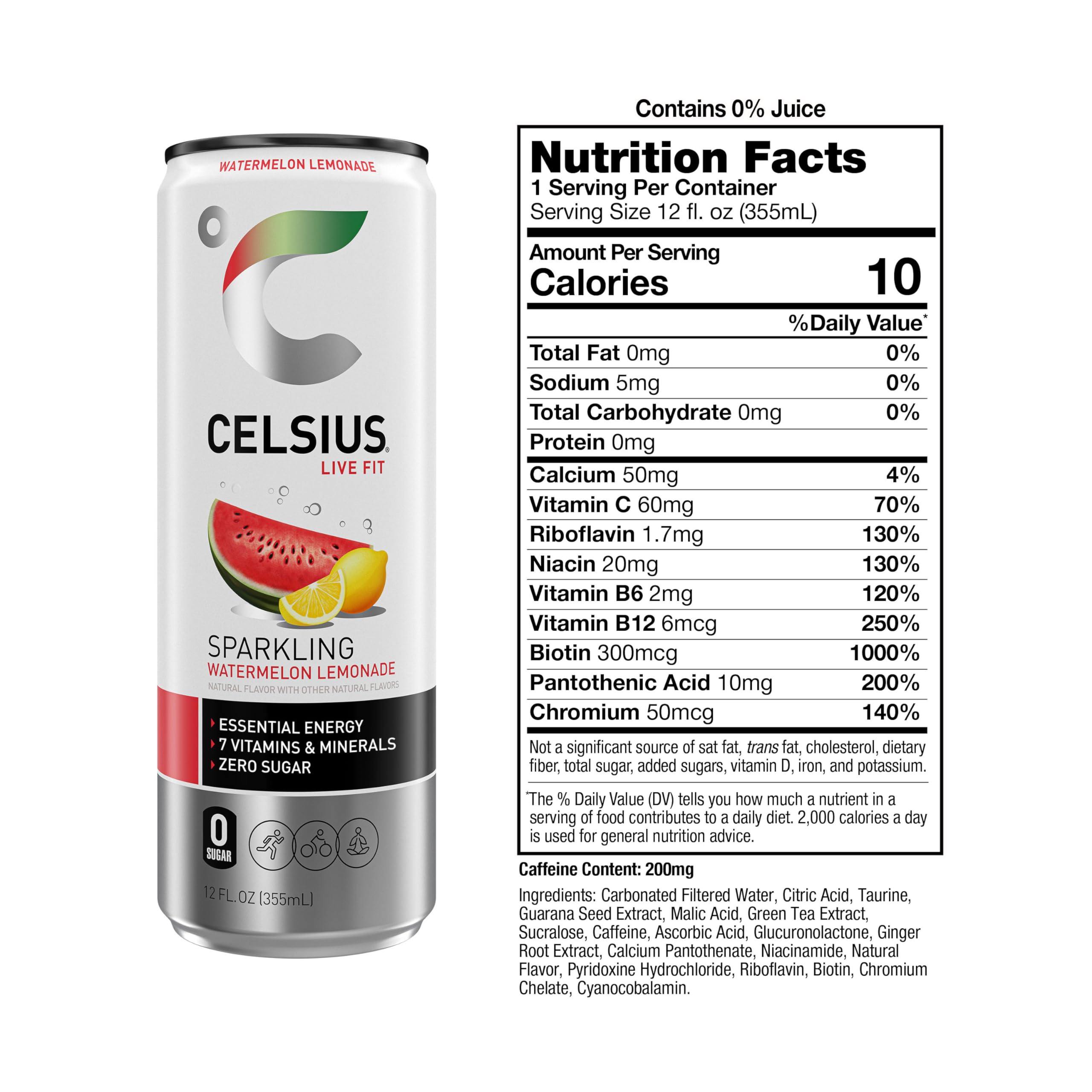 CELSIUS lata en mano ilustrando portabilidad y energía en movimiento
