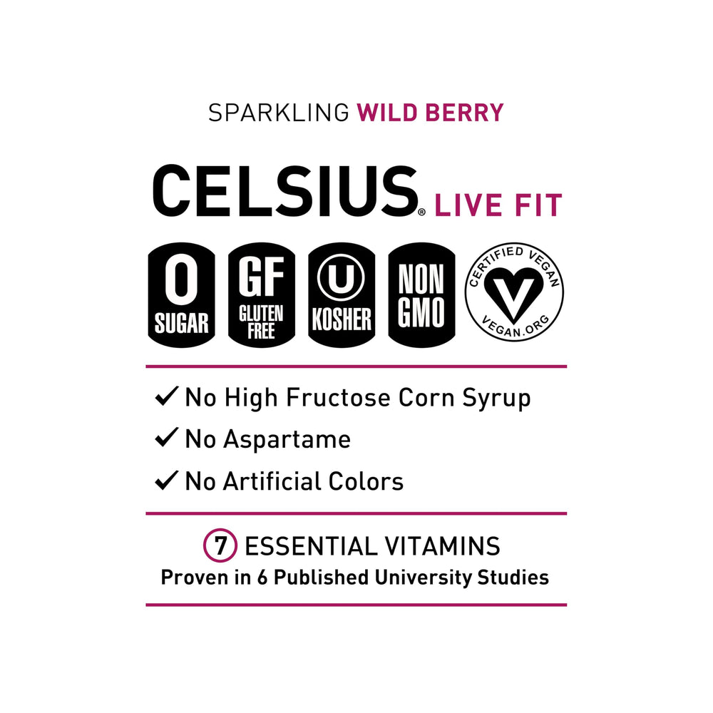 CELSIUS lata abierta con burbujas, refresco carbonatado listo para beber