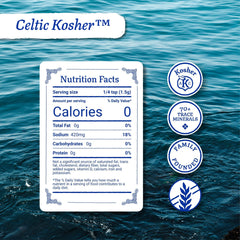 Celtic Sea Salt espolvoreada en filete realzando la costra