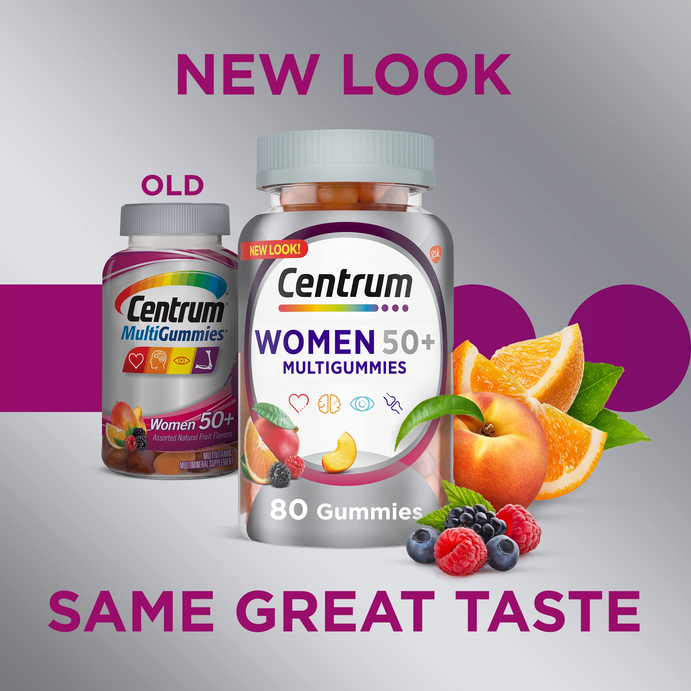 Centrum etiqueta nutricional legible con lista de ingredientes y detalles de dosificación