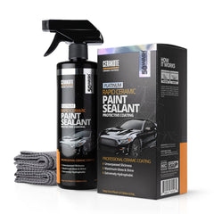 CERAKOTE envase frontal mostrando diseño y capacidad 14 oz, facilita aplicación rápida