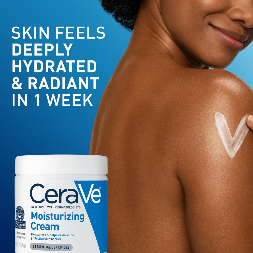 CeraVe envase abierto mostrando crema densa y fácil absorción