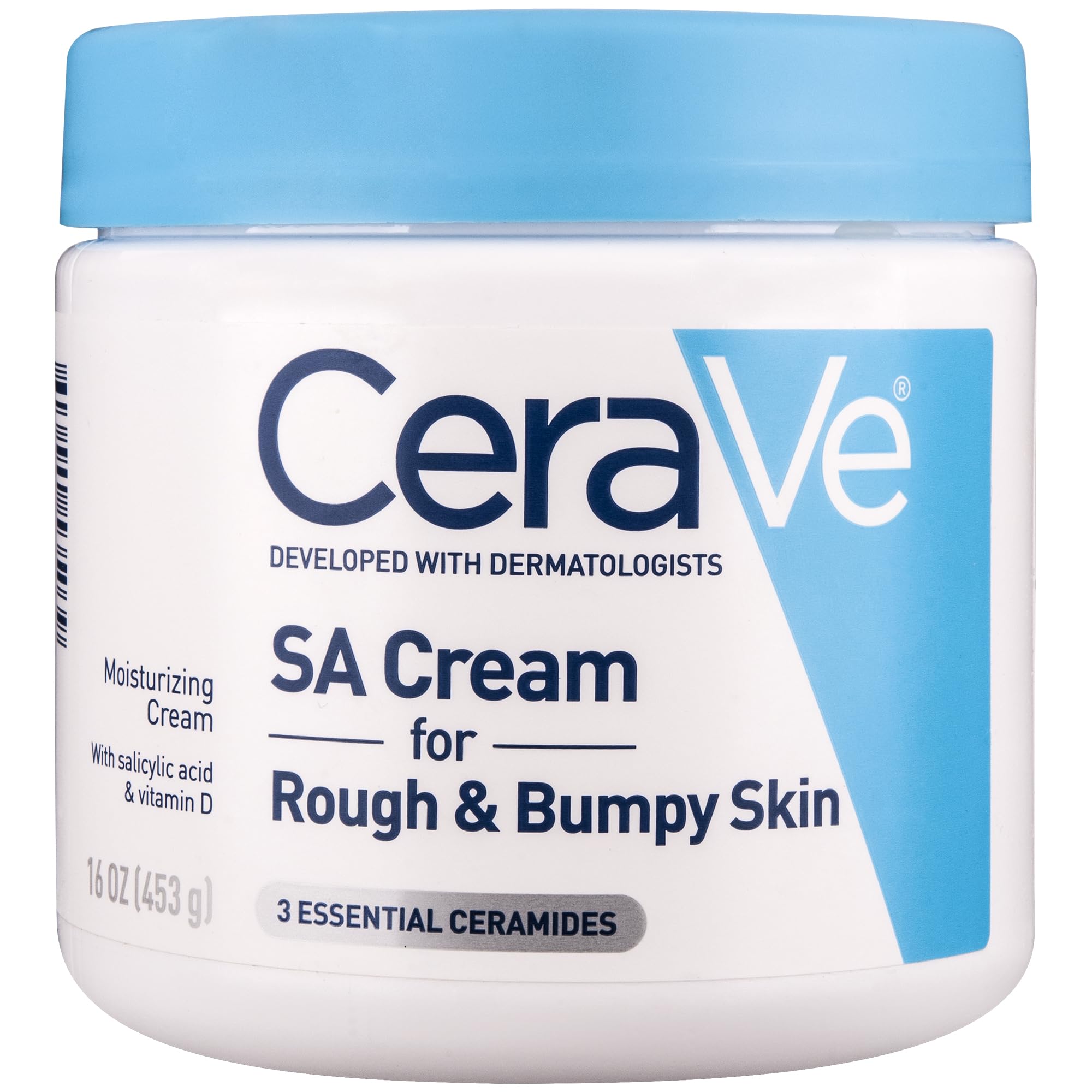 CeraVe envase frontal 16 oz mostrando diseño y cantidad