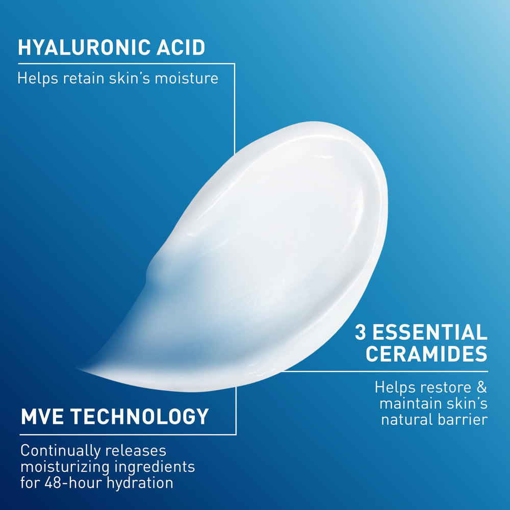 CeraVe envase 19oz junto a objeto para comparar tamaño práctico