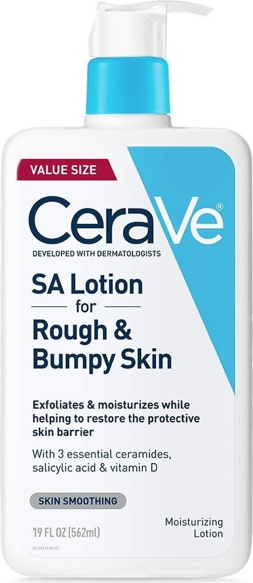 CeraVe loción frontal 19oz mostrando envase y beneficio hidratante