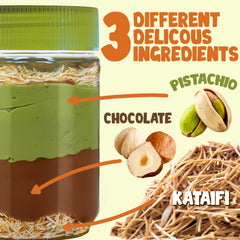Ceres Gourmet primer plano de kataifi crujiente aportando contraste