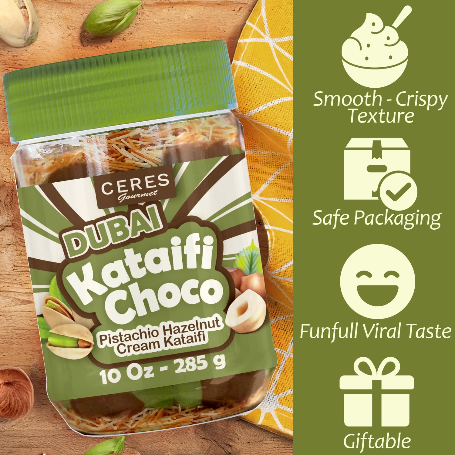 Ceres Gourmet envuelta como regalo ideal para ocasiones especiales