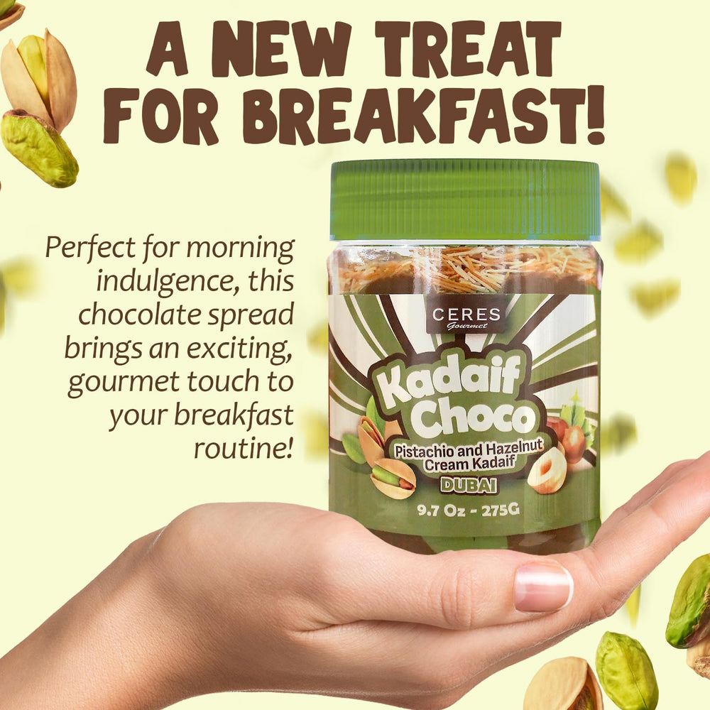 Ceres Gourmet usada como topping en postre con efecto visual apetitoso