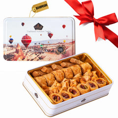 Çerez Pazarı lata frontal elegante lista para regalo y presentación premium