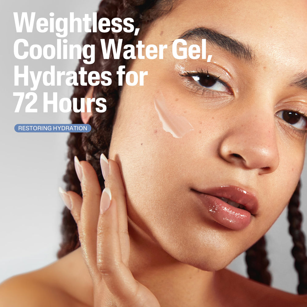 Cetaphil aplicación en mano y rostro que demuestra facilidad de uso