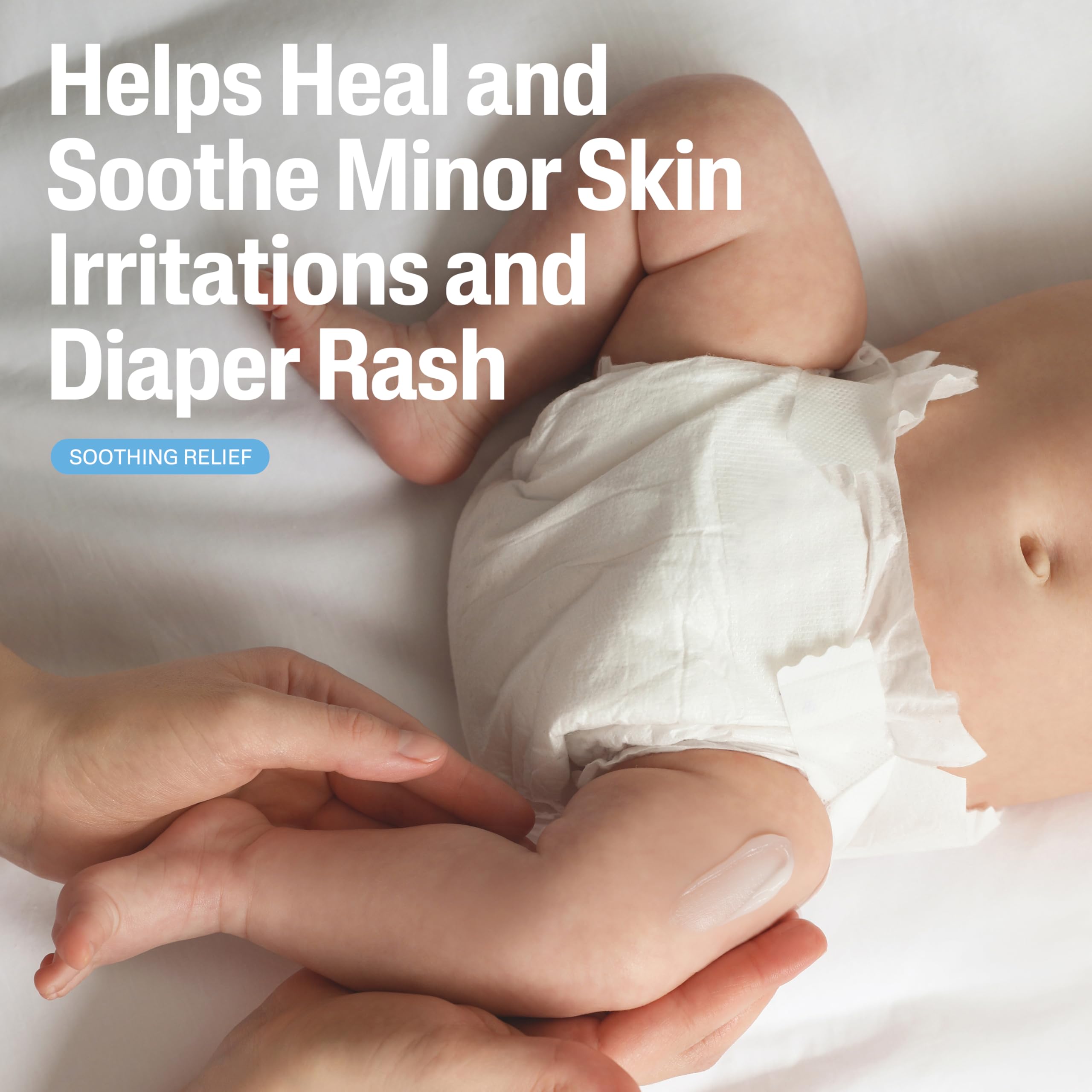 Cetaphil Baby aplicación en zona de pañal para aliviar rozaduras