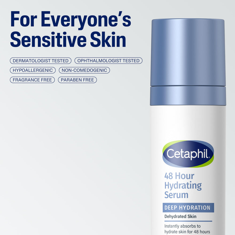Cetaphil ingredientes como ácido hialurónico y vitamina E beneficios