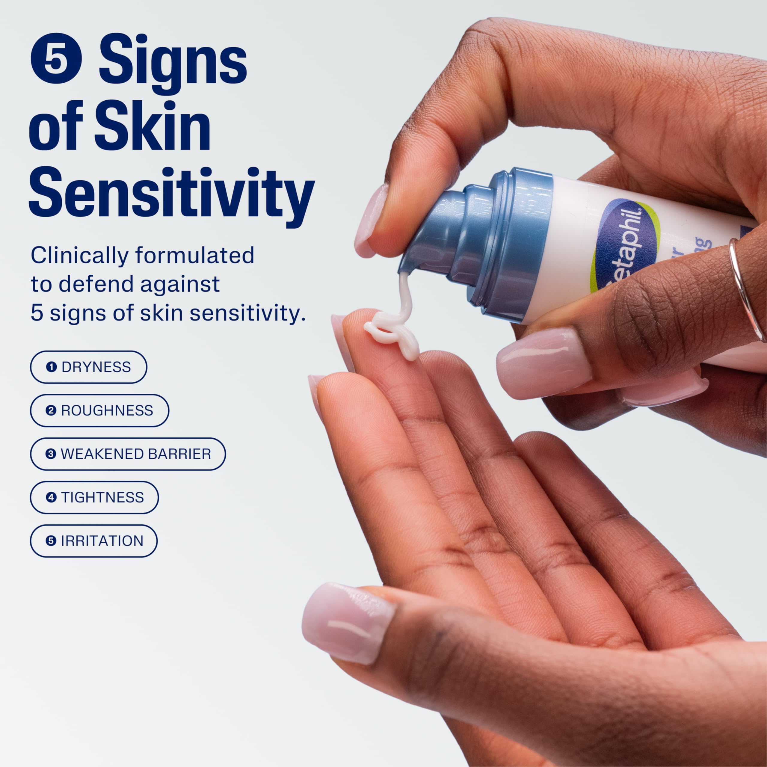Cetaphil textura ligera del sérum que absorbe rápido y nutre