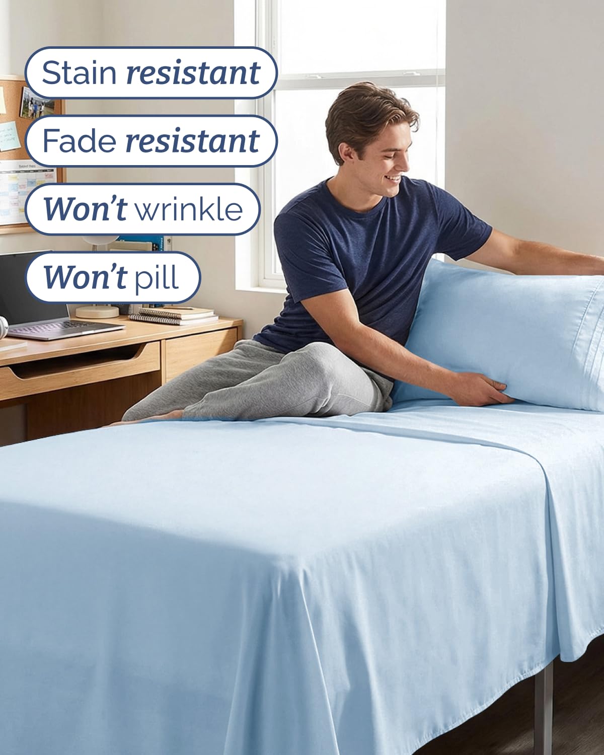 CGK Unlimited funda de almohada en primer plano con acabado sedoso