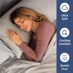CGK Unlimited funda de almohada mostrando costura y acabado cómodo