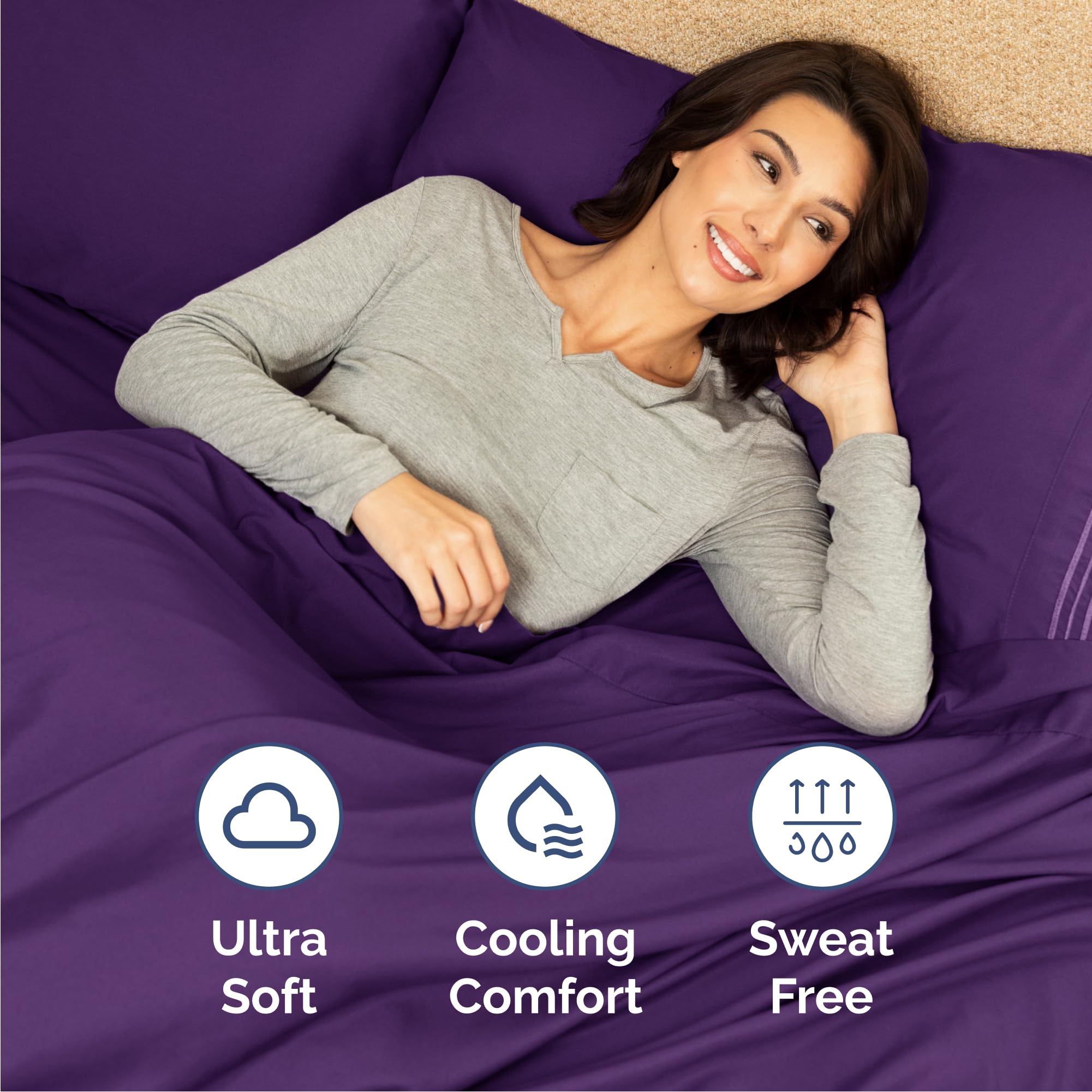 CGK Unlimited fundas de almohada con detalle de costura que garantiza durabilidad