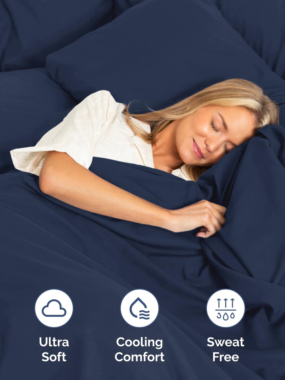 CGK Unlimited cuatro fundas oversized acomodadas para almohadas grandes
