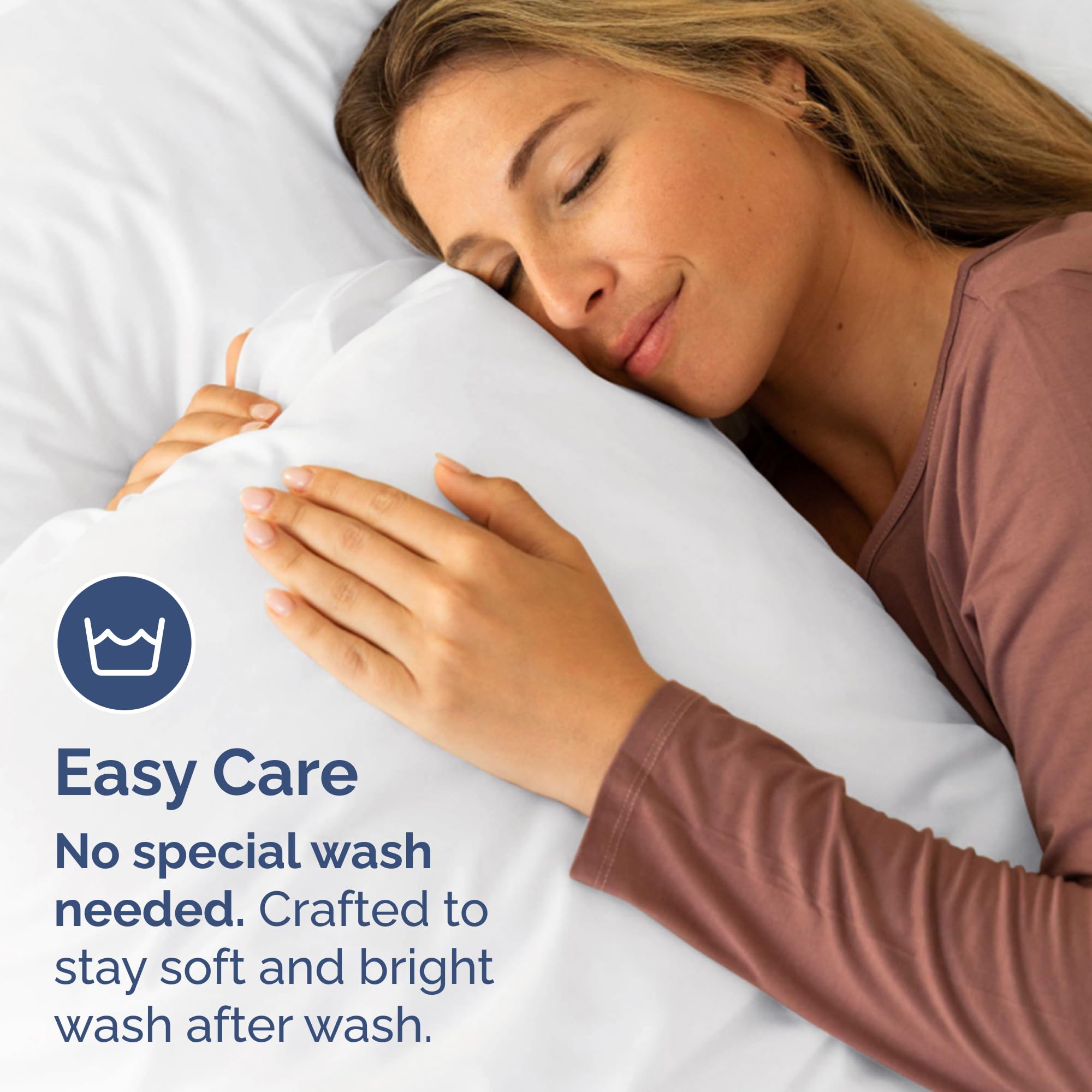 CGK Unlimited funda puesta en almohada queen, sujeción sin deslizamientos