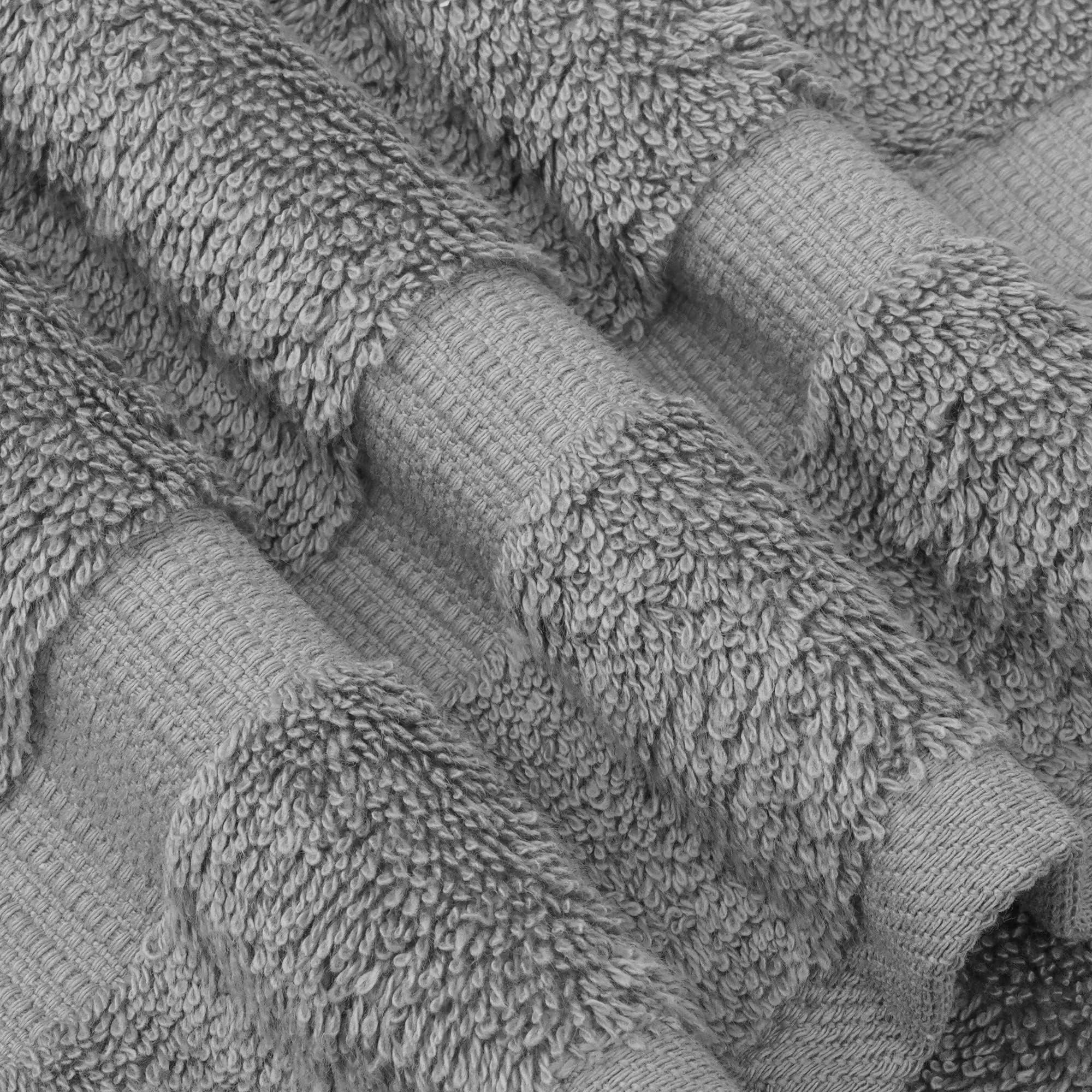 Chakir Turkish Linens detalle de la banda y etiqueta, diseño elegante tipo hotel
