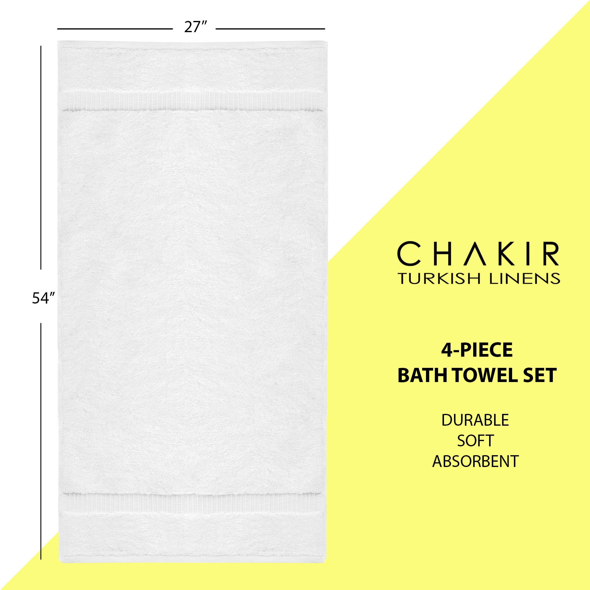 Chakir Turkish Linens toallas en baño ambientado, aspecto elegante y acogedor