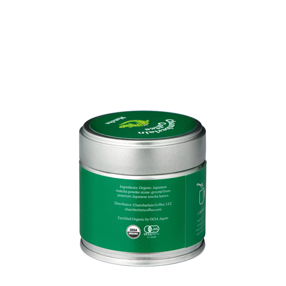 Chamberlain Coffee etiqueta USDA Organic que garantiza origen orgánico