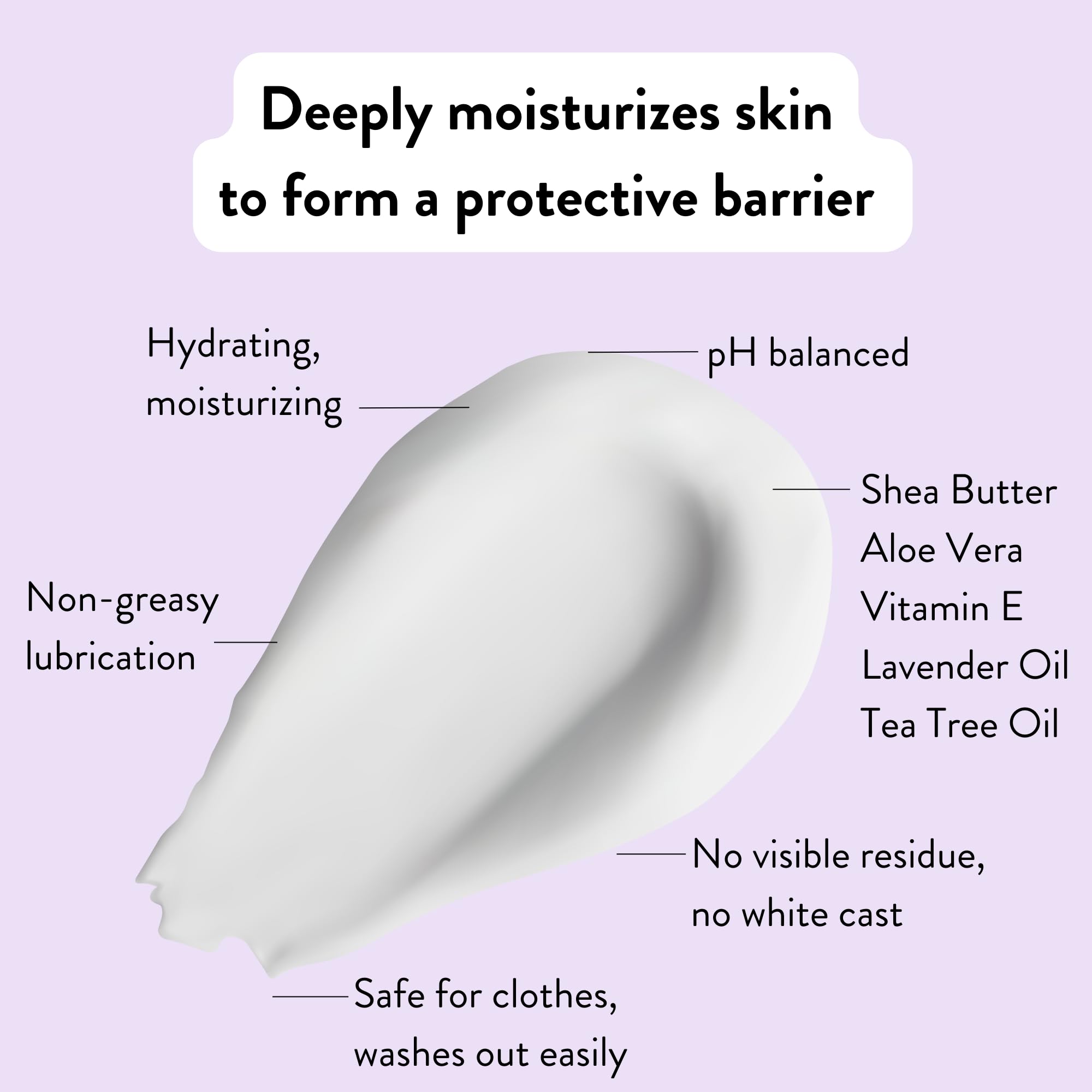 Chamois Butt'r Her' cream texture at open cap highlighting non-greasy formula