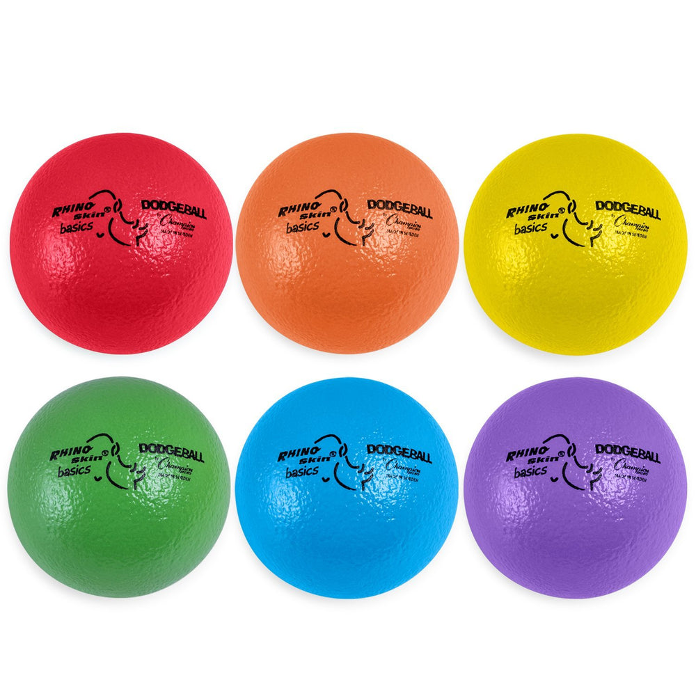 Champion Sports frontal del paquete mostrando seis pelotas, fácil transporte